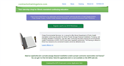 Desktop Screenshot of contractortrainingstore.com